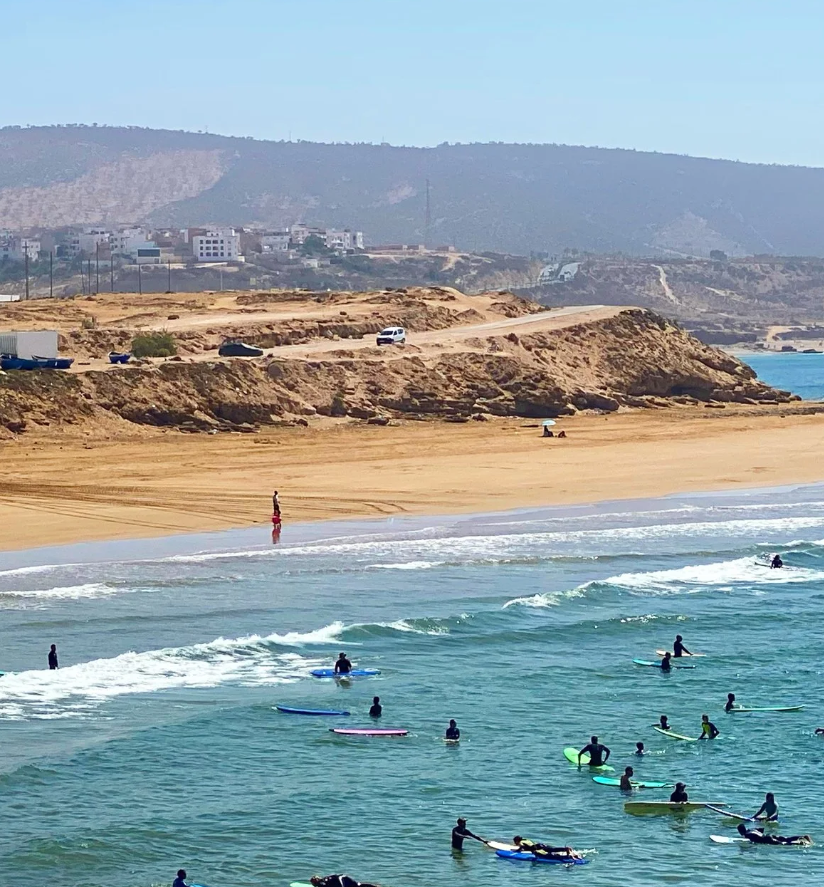 Taghazout beach